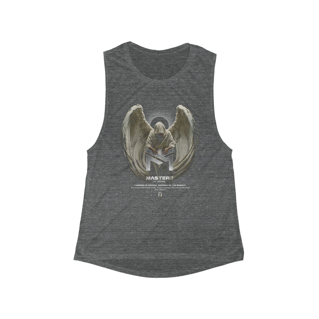 Angel Graphic Muscle Tank for Women - Comfortable & Stylish