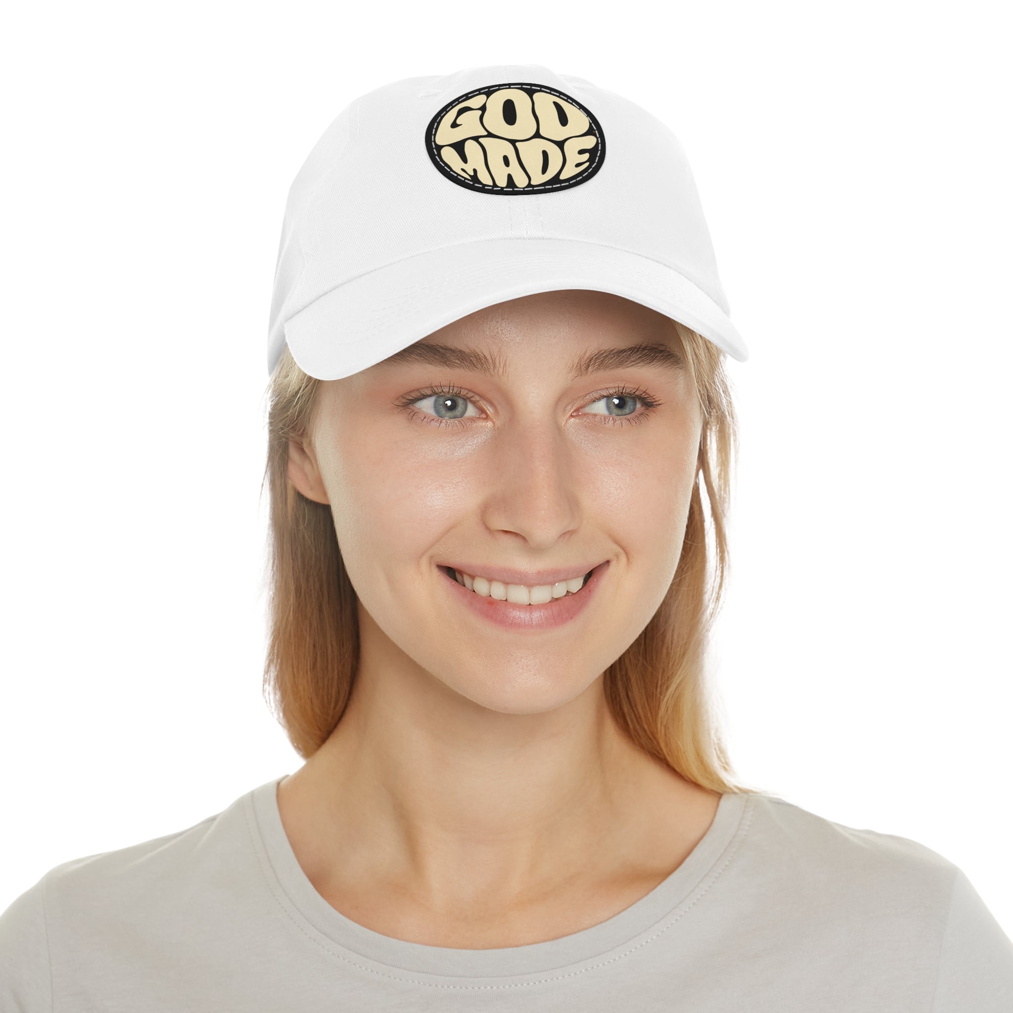 God Made Leather Patch Dad Hat, Casual Cap for Everyday Wear, Perfect Gift for Dads and Nature Lovers, Summer Accessory, Adjustable [...]