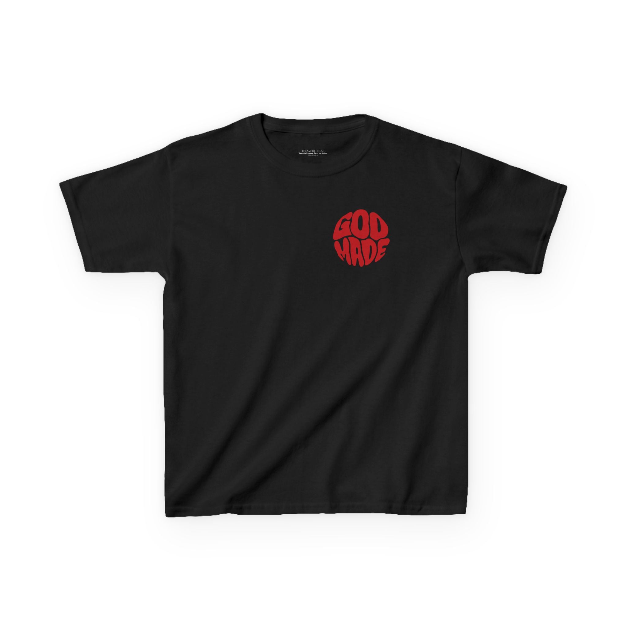 Kids Graphic Tee - 'God Made' Design, Perfect for Birthdays, Family Events, Everyday Wear, Unisex, Playful Style