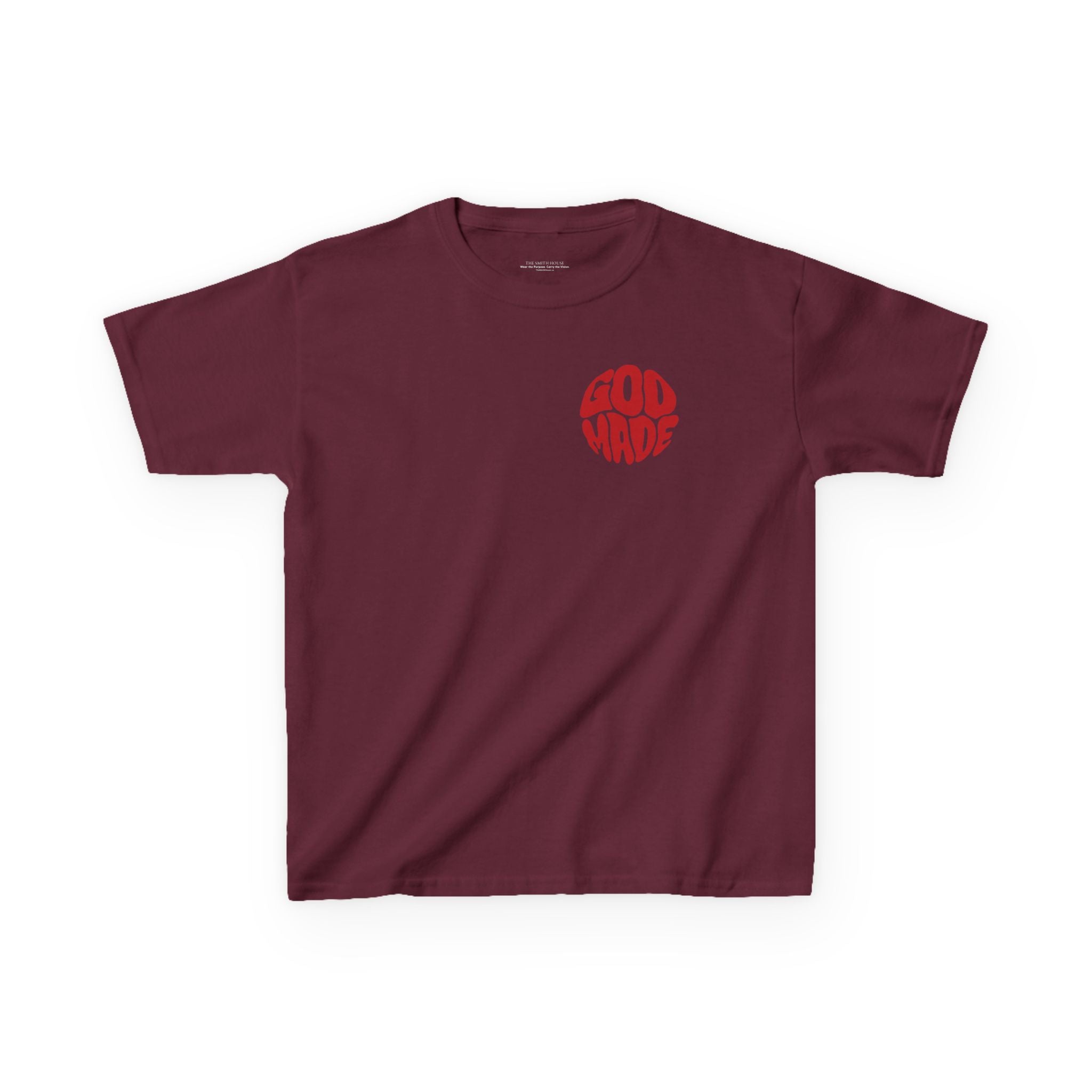 Kids Graphic Tee - 'God Made' Design, Perfect for Birthdays, Family Events, Everyday Wear, Unisex, Playful Style