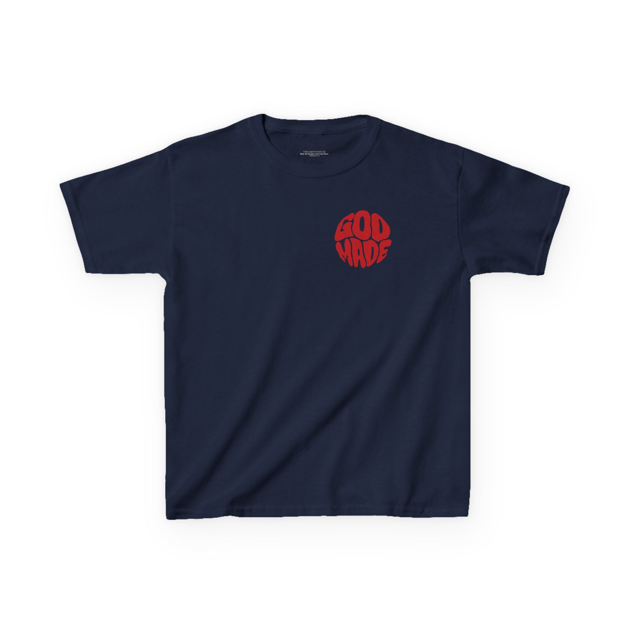 Kids Graphic Tee - 'God Made' Design, Perfect for Birthdays, Family Events, Everyday Wear, Unisex, Playful Style
