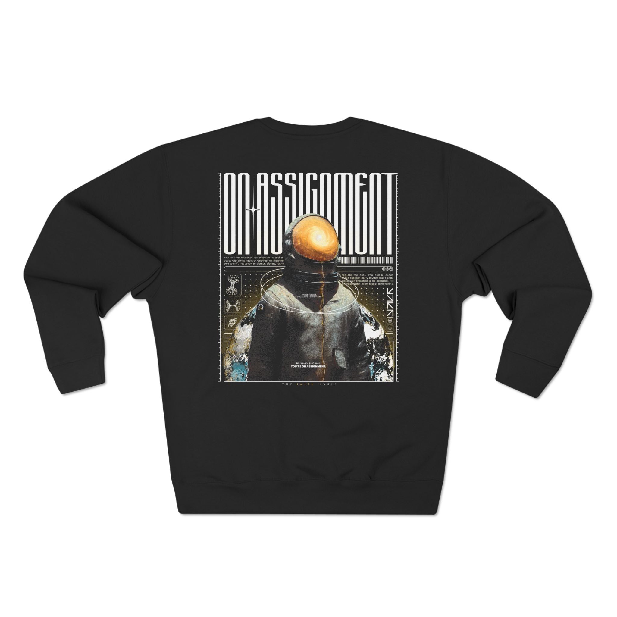 Futuristic Graphic Unisex Crewneck Sweatshirt - Cozy Streetwear, Gift for Tech Lovers, Statement Piece, Perfect for Casual Outings, [...]
