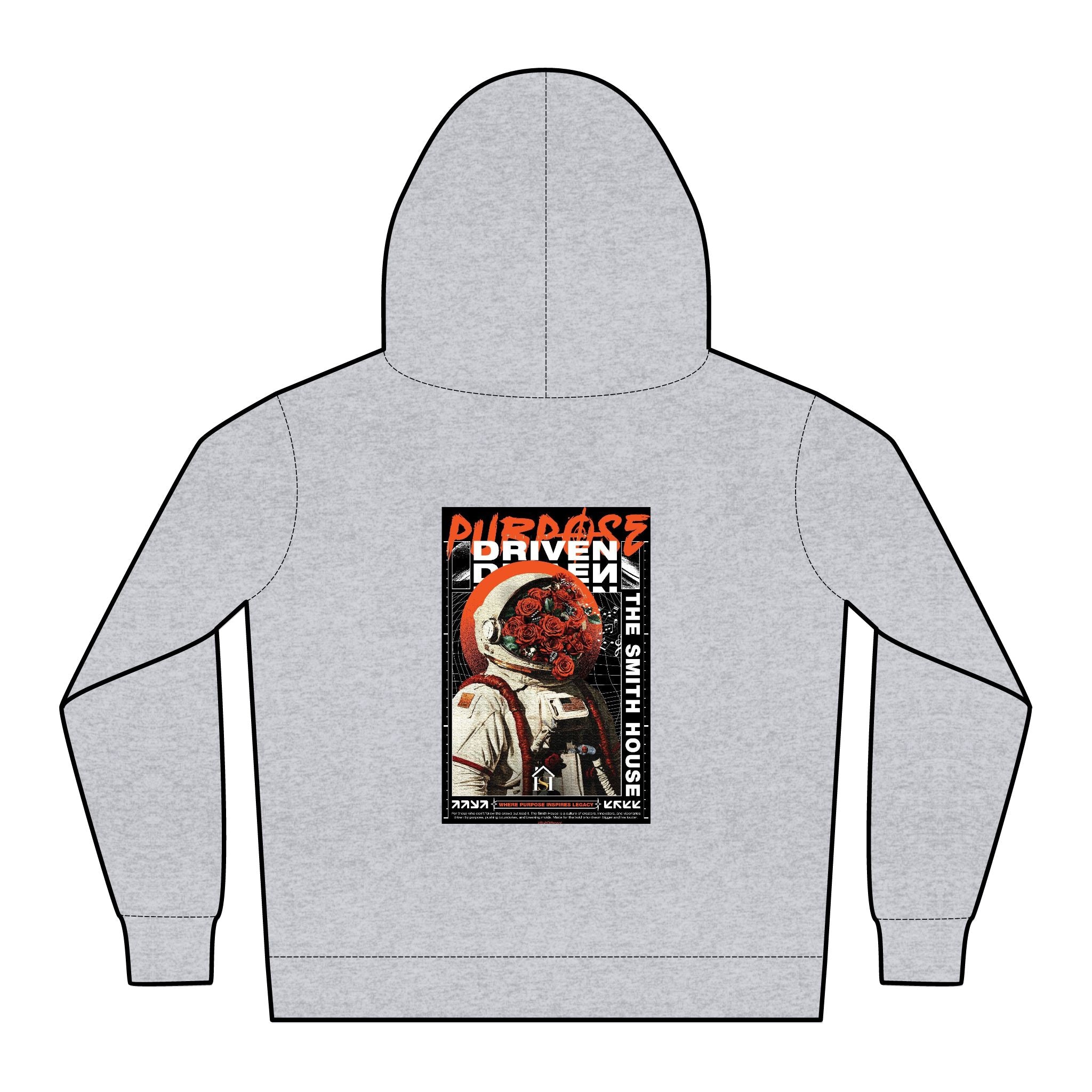 Purpose Driven Kids Relax Hoodie - Cool Black Design for Comfort & Style