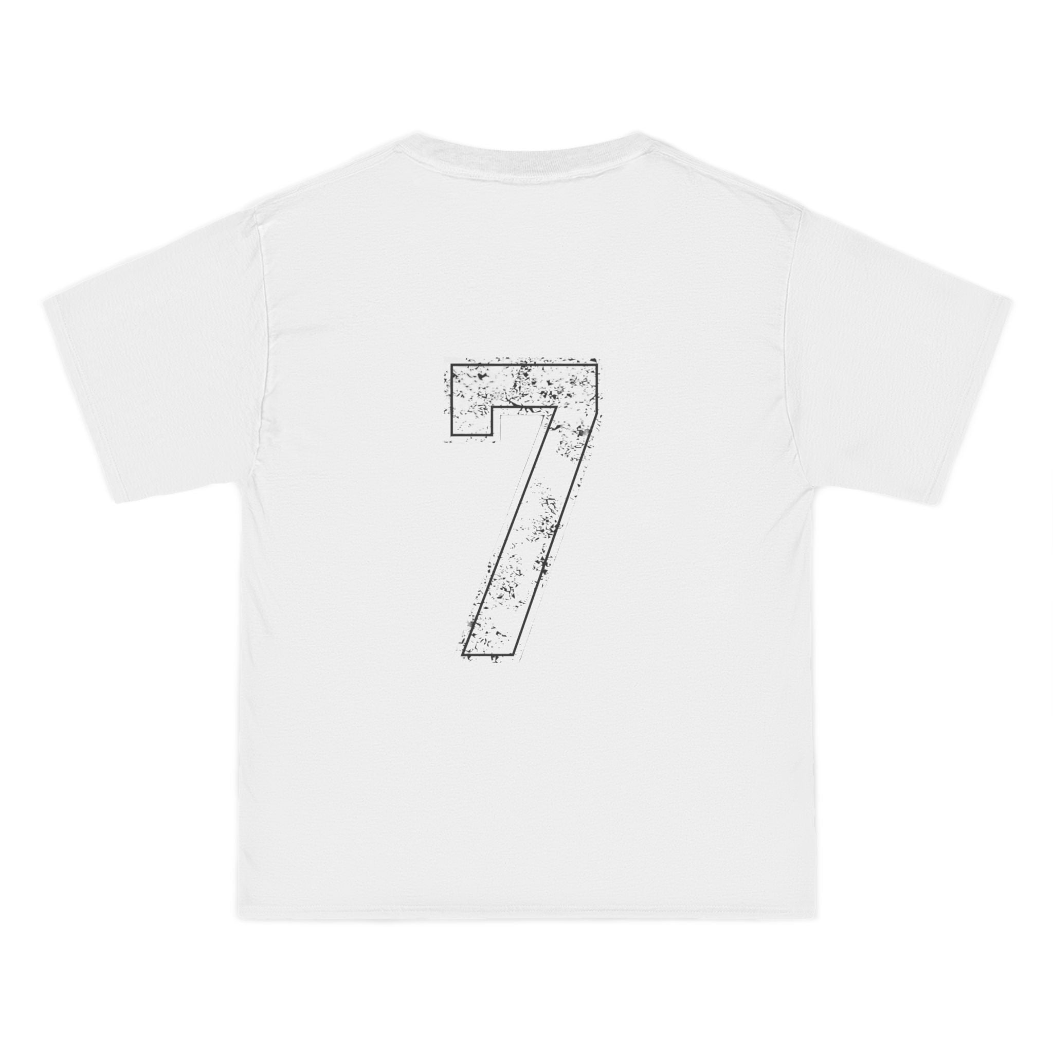 Casual Vintage Graphic T-Shirt - '7 University' Design