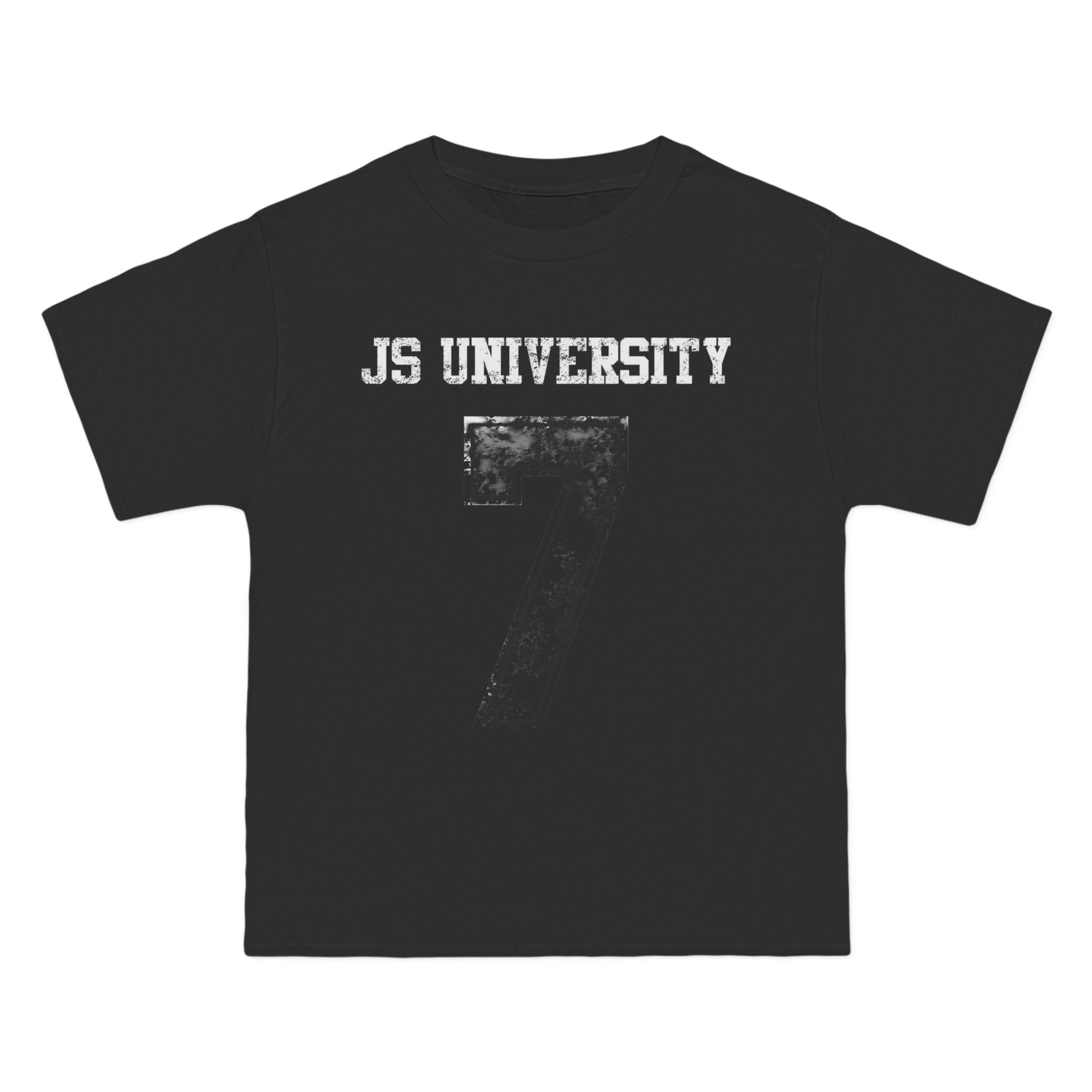 Casual Vintage Graphic T-Shirt - '7 University' Design