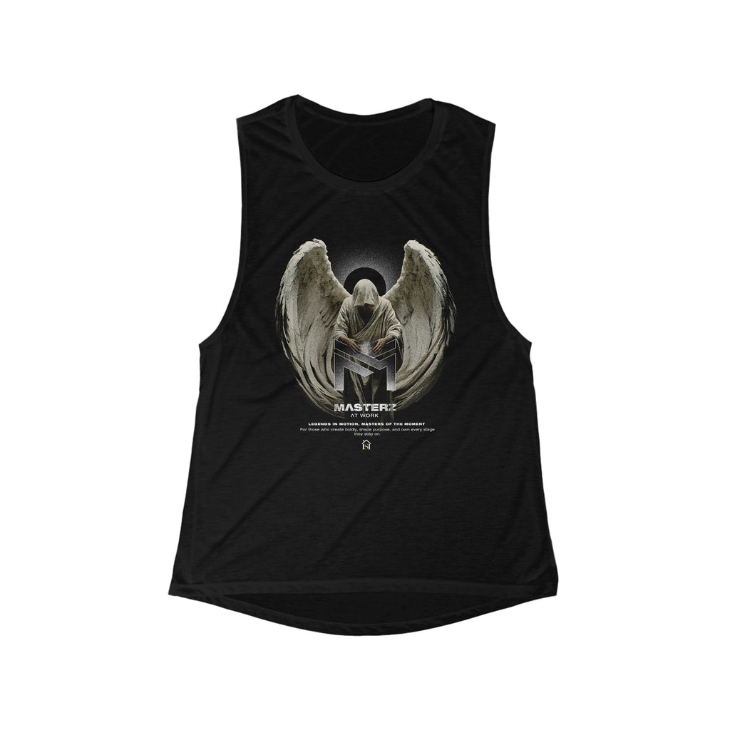 Angel Graphic Muscle Tank for Women - Comfortable & Stylish