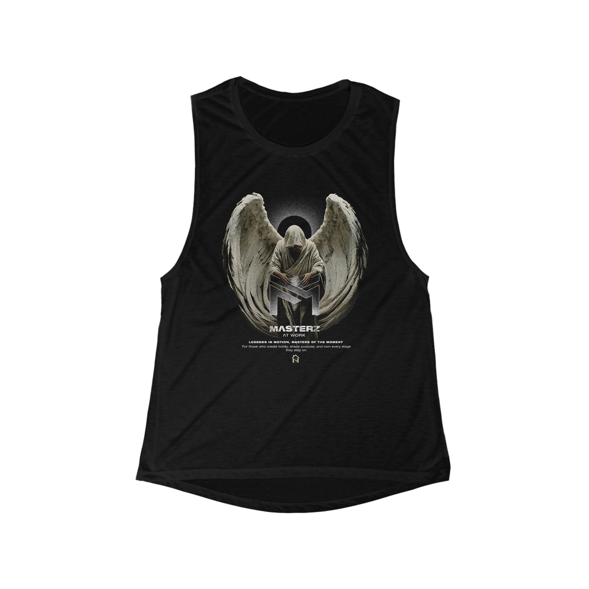 Angel Graphic Muscle Tank for Women - Comfortable & Stylish